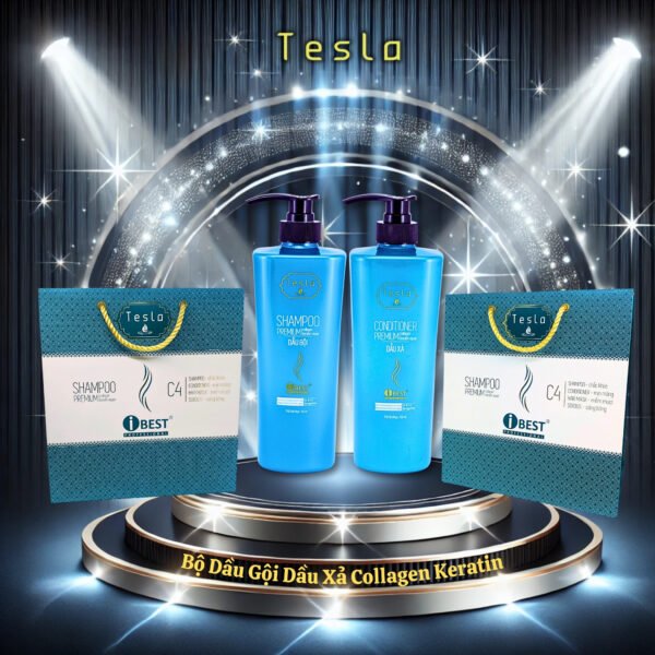 Combo Gội - Xả Collagen - Keratin