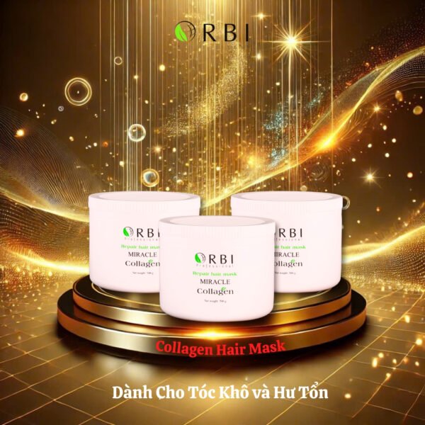 Hấp dầu Repair Hair Mask Collagen Miracle 500g